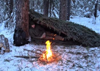 Shelter-building-and-fire-making-survivordaily