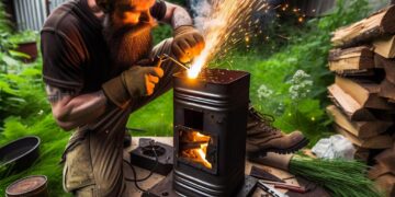 Constructing a DIY Rocket Stove from Scrap: Off-Grid Living Guide