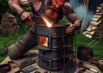 Craft Your Survival: Build a Rocket Stove from Scrap!
