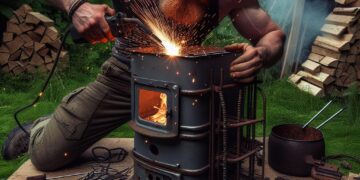 Craft Your Survival: Build a Rocket Stove from Scrap!